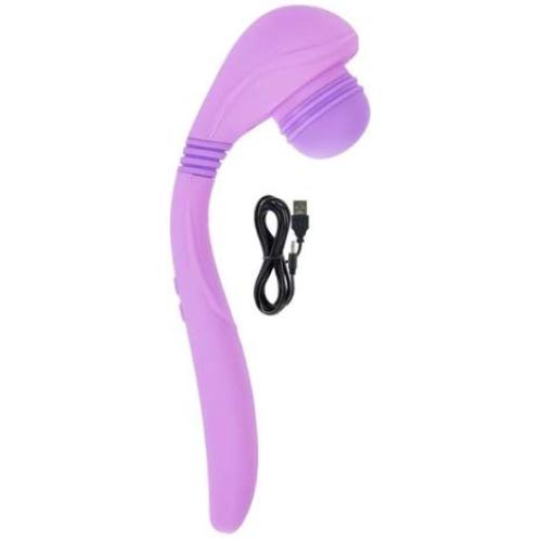 California Exotics Dr. Laura Berman Intimate Basics Collection Emilia 10-function Rechargeable Curved Massager