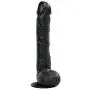 QiuQiuK XXJ-Massagers Msdep 12 Inch Huge Long Lifelike Big Monster Massage Wand Handsfree Female Personal Massager (Color : Black)