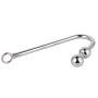 Romi TWO 1" SOLID BALLS ~ STEEL anal ROPE HOOK BONDAGE double ball TOY for fetish sex Slave Games ~ Sm437 Shipped in Discrete Package , No Invoices Included