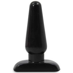 Hard Steel Plug, Black, Medium