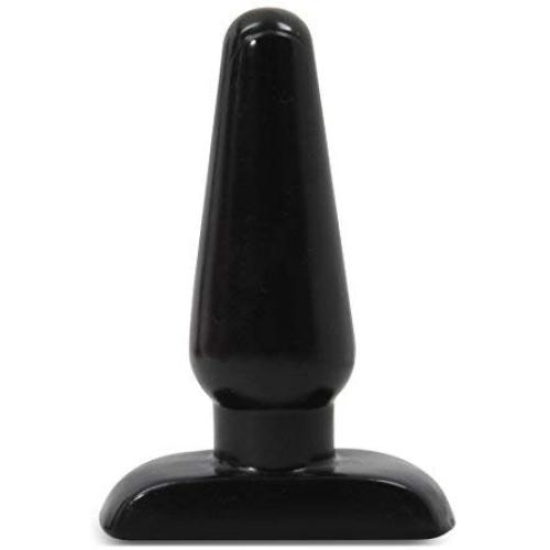 Hard Steel Plug, Black, Medium