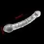 Knowwest Double Head Crystal Glass Plump Beads Style Sèx Tease Insert Pleasure Wand Dido Knowwest Double Head Crystal Glass Plump Beads Style Sèx Tease Insert Pleasure Wand Dido