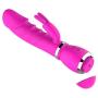 Villvi 12 Speeds T-hrusting R-otating Uograded Fat Rabbit Wand Toy for Women&Couples Waterproof&Whisper Quie