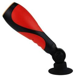 FST Oral Sex Masturbator Hands-free Intense Vibration & Suction System (Red / Black)