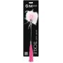 SPORTSHEETS - SEX & MISCHIEF: Whip & Tickle - Flogger for Adult Play (Pink and White)