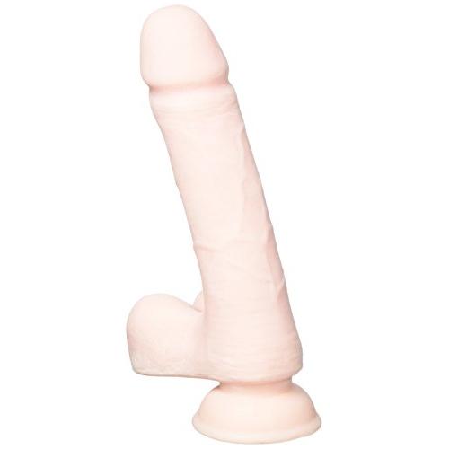 California Exotic Novelties Pure Skin Player Dong With Suction Cup 6, Ivory