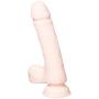 California Exotic Novelties Pure Skin Player Dong With Suction Cup 6, Ivory