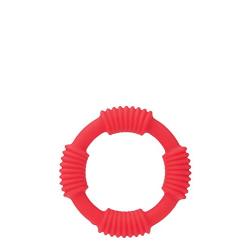 California Exotic Novelties Adonis Silicone Rings Hercules, Red