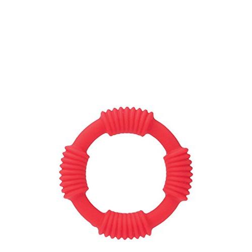 California Exotic Novelties Adonis Silicone Rings Hercules, Red