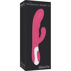 Evolved Novelties Adam and Eve Warming Rabbit G Vibrator, Pink