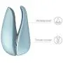 Womanizer Liberty Silent Lay On Vibe for Her, 30 ml We-Vibe Lubricant Included, Clitoral Stimulating Pleasure Air Technology with 6 Intensity Levels, Powder Blue