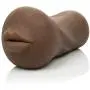 Calexotics Stroke It Pussy Heavy Duty Male Masturbator, Brown, 1 Count