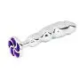Anal Butt Plug Sex Toys, Eastern Delights Metal Jeweled Realistic Dildo Shape Anal Trainer for Beginners