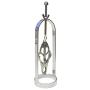 Clover Nipple Clamps Breasts Cage - Heavy Duty Flirt Metal Clover Breasts Cage Torture Nipple Clips (Silver)