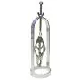 Clover Nipple Clamps Breasts Cage - Heavy Duty Flirt Metal Clover Breasts Cage Torture Nipple Clips (Silver)