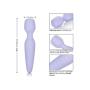 CalExotics Miracle Massager - Waterproof Sex Toys for Couples - Rechargeable Body Massager - Adult Multi-Function Vibe – Purple
