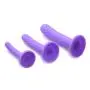 Strap U Tri-Play 3 Piece Silicone Dildo Set Strap U Tri-Play 3 Piece Silicone Dildo Set