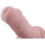 6.9&quotSilicone Dildo for Hismith Sex Machine with Quick Air Connector, 5.3" Insertable Length,Small Size