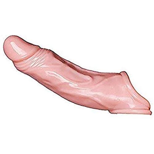 Couple Membrum Penis Case Cover Dick Overstriking Erection Ipsism Sexual Intrest Stick Wand Fun Rod Sleeve Skin Color