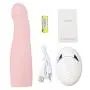 Lfcmf Durable in Use Remote Control & Waterproof Rooster Cǒckríng, Male Silicone Soft Lock Sleeve P`ênís Extender for Men Delay Your Pleasure Time
