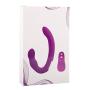 X-R USB Charging Female Massaging Stick 100% Waterproof Tuner Multi-Frequency Double-Headed Vibration Toy for Women Sinewy T-Shirt Soft Safety