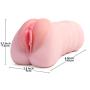 Male Masturbators Sex Toys,ZEMALIA Daina Pocket Pussy 3D Realistic Vagina Masturbator Adult Toys Close-Ended Stroker Built-in Cock Ring Sexual Exerciser for Man Masturbation