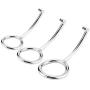 1SET Portable Stainless Steel Solid Metal Hook Delay RinDual-use Plug