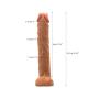 FAAK Super Thick Giant Phallus Realistic Dildo 50.5cm Novelties Sex Toy Simulation Penis Dildo Sex Toy for Women 083 (Skin Color)