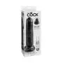 Pipedream Products King Cock 9&quot Uncut Cock, Black, 18.7 Lb