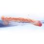 NaNIU Massaging Stick Huge Big Strap On Flexible Medical-Grade Silicone Stick Extra Long Lifelike Massager