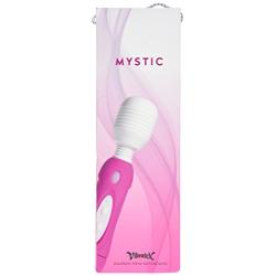 Vibratex Mystic Wand Silicone, Pink/White