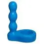 Doc Johnson Platinum Premium Silicone - The Double Dip 2 - Double Penetration C-Ring - Blue Doc Johnson Platinum Premium Silicone - The Double Dip 2 - Double Penetration C-Ring - Blue