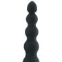 Doc Johnson Black Magic - 7 inch Ribbed Multi-Speed Vibrator - ABS Plastic with Smooth Velvet Touch Finish - Great for Internal and External Stimulation - Black