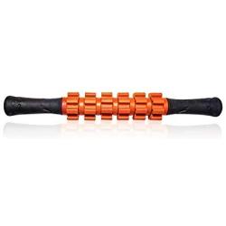 Muscle Roller Stick Relaxing Muscles Before and After Fitness,Massage Sticks Tools-Muscle Roller Massager for Relieve Muscle Soreness,Cramping and Tightness,Legs and Back Recovery (organe)