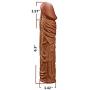 Privacy Packaging-Penis Sleeve Penis Case Cover Extender,Extension Cock Enlarger Condom Sheath Penis-Enhancing Enlarger Delay Ejaculation Toy for Men zgyad700828996393