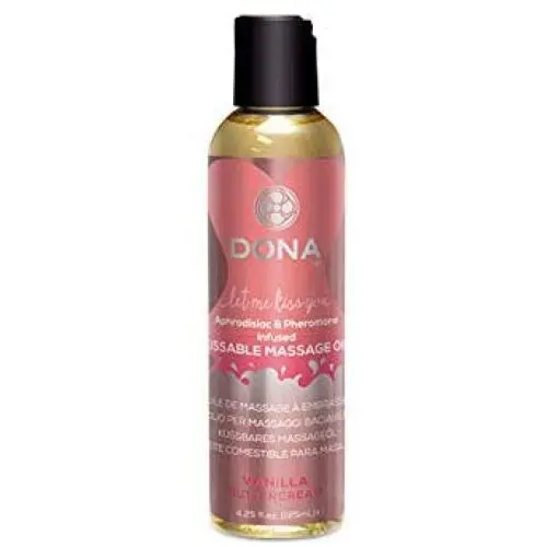 Dona Kissable Massage Oil (Vanilla Buttercream) 3.75 floz , 1 count Dona Kissable Massage Oil (Vanilla Buttercream) 3.75 floz , 1 count
