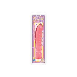 Doc Johnson Crystal Jellies - 12 Inch Big Boy - Pink