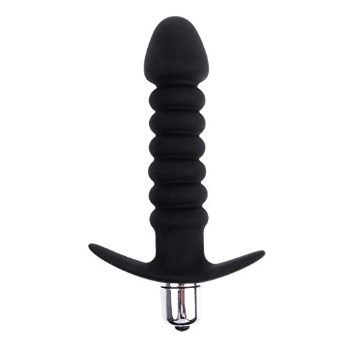 Batyuery Vibrating Amal Plug Silicone Butt Plug Adult Six Toys for Men and Women Prosteat Massager