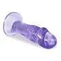 Wushuangyu 4.33 Inch Dîldɔ Powerful Suction Cup Relax Massage Waterproof for Women - Vibrant Toy (Color : Blue)