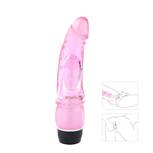 Jelly Vibrating Dildo 11 Major Modes G-Spot Vibrators Female Masturbation Orgasm for Women Sexbaby (Pink) Jelly Vibrating Dildo 11 Major Modes G-Spot Vibrators Female Masturbation Orgasm for Women Sexbaby (Pink)