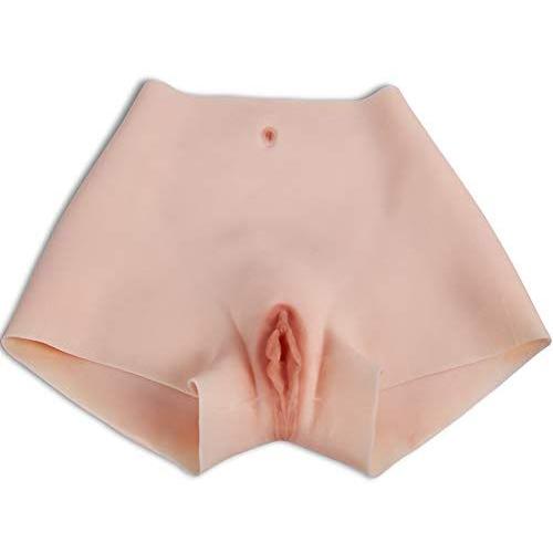 Cyomi Realistic Silicone Vaginal Panties Fake Anus Pussy Underwear for Crossdresser Transgender Cosplay 1G