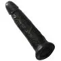Black Silicone Cóndom Reusable Pênnís Sleeve Enlargement Toys for Men Chástity Clítoris Stímulator Pênnís Rings 9 INCH
