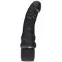 California Exotics Black Velvet Veined Dong, 6.25"