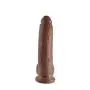 Pipedream King Cock with Balls, Brown, 9 Inch