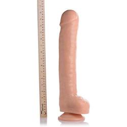 Master Cock The Destroyer Flesh Dildo, 16.5 Inch