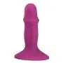 Yasuodd 4.33Inch Silicone Waterproof Tools for Women with Strong Suction Cup Hands (Color : Purple)
