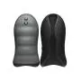 Doc Johnson OptiMALE - SecondSkyn Silicone Warming Stroker - 10 Vibration Functions - Rechargeable, Black/Slate Doc Johnson OptiMALE - SecondSkyn Silicone Warming Stroker - 10 Vibration Functions - Rechargeable, Black/Slate