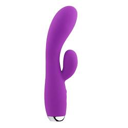 G-Spot Rabbit Vibrator Adult Sex Toys Waterproof Rechargeable Silicone Dildo Powerful Vibrating for Clitoris Vagina Penis Stimulator Wand Massager Cordless Sex Things for Women Men and Couples (2)