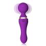 Handheld Wireless Waterproof Massager - 9 Frequency Modes - Deep Muscle Tissue For Muscle Fascia Release Pressure - Waterproof Home Sports Equipment (purple)