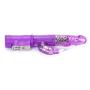 WEI EI Waterprrof Silent Women Multispeed G-Stimulator USB Rechargeable Powerful Female Telescopic Thrvst Messager (Purple)